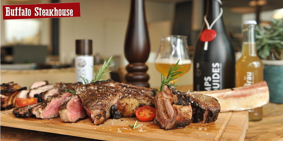 Das Buffalo Steakhouse besticht durch eigene Fleischreifung und höchste Qualität