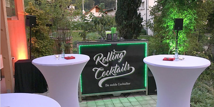 Bei Bedarf kreieren wir einen individuellen Cocktail speziell für Ihren Anlass 