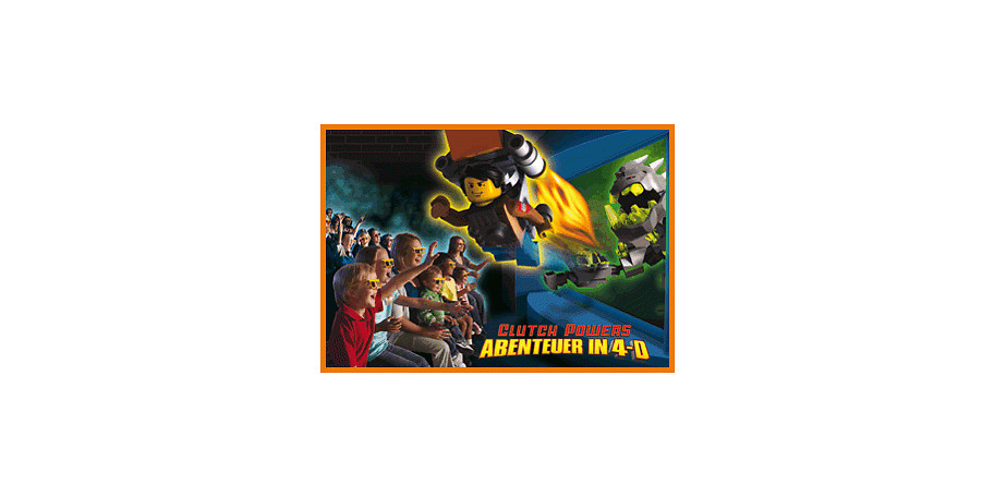 Das tolle 4D-Abenteuer mit den Freunden von Clutch-Powers 