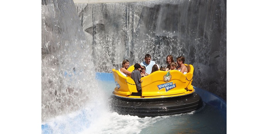 Wildwasserbahn im Bayern-Park