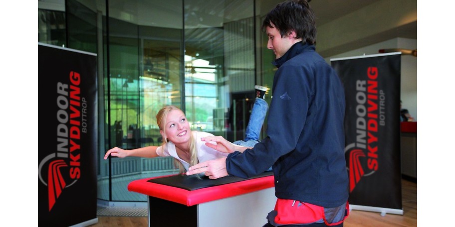 Der Instruktor, Einweisung und Ausrüstung sind in jedem Paket inbegriffen.