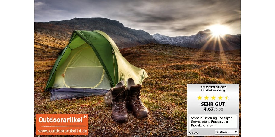Sparen Sie 50% mit einem Gutschein von Outdoorartikel24.de
