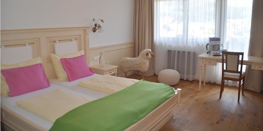 Kesselgrubs Ferienwelt verfügt über unterschiedliche Zimmertypen vom Doppelzimmer bis hin zu Familiensuiten für größere Familien