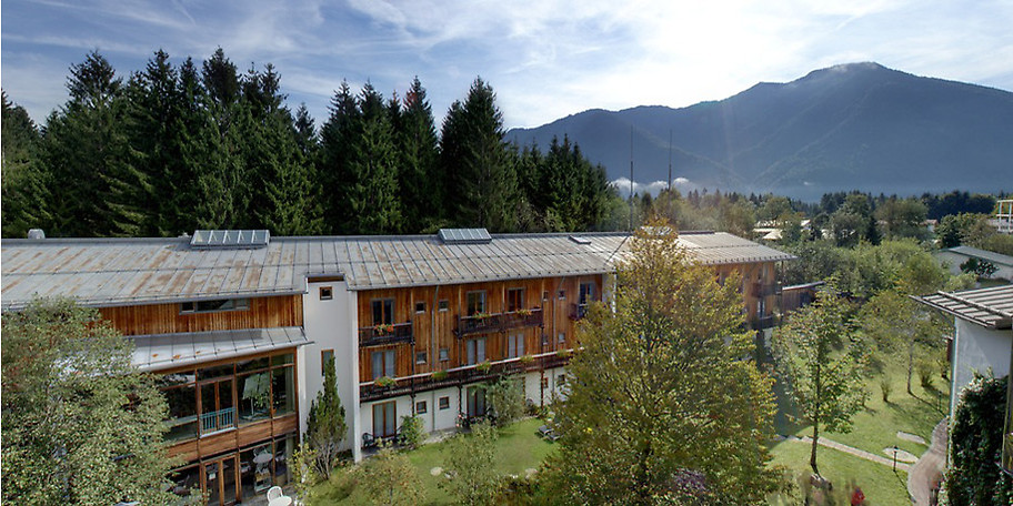 Die Umgebung des Hotels ist sehr naturbelassen