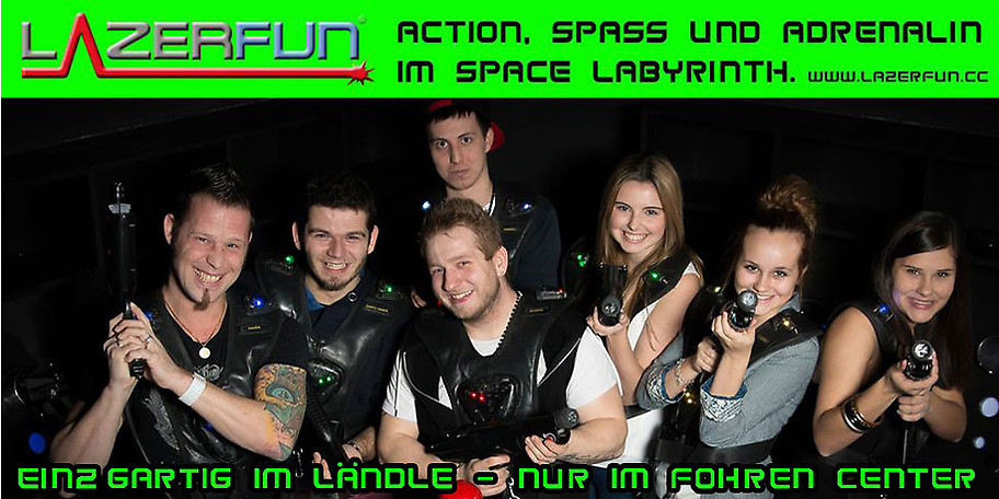 Verbringen Sie einen aufregenden und unvergesslichen Abend im LAZERfun
