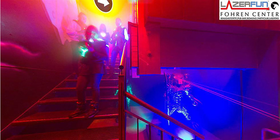 Lasertag ist bekannt aus einer beliebten Comedy Serie