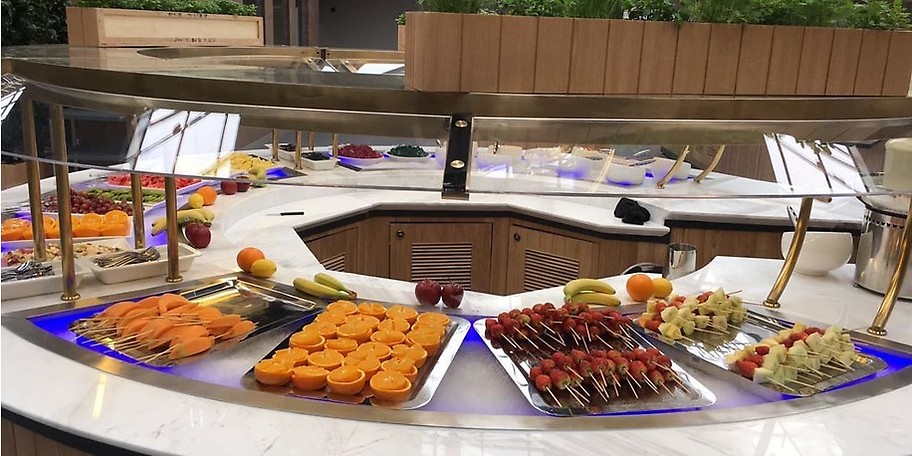 Internationale Küche vom Buffet im Memorie-z Dortmund