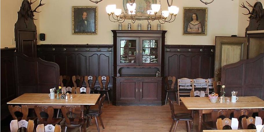 Zum Augstiner Schützengarten in Sendling gehört auch das herrliche Herrenhaus, das ideal für Veranstaltungen ist