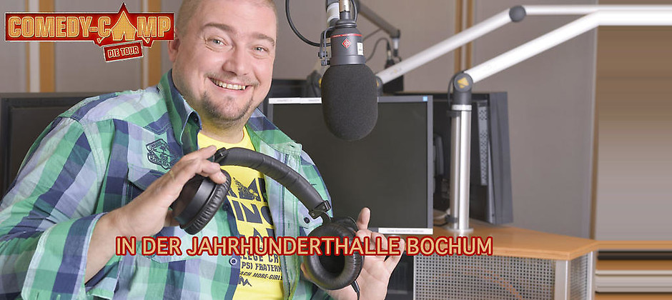 Gutschein f&uuml;r Zwei Tickets zum Preis von einem! Am 08.10.2017 in der Jahrhunderthalle Bochum von Radio Bochum Comedy-Camp-Spezial
