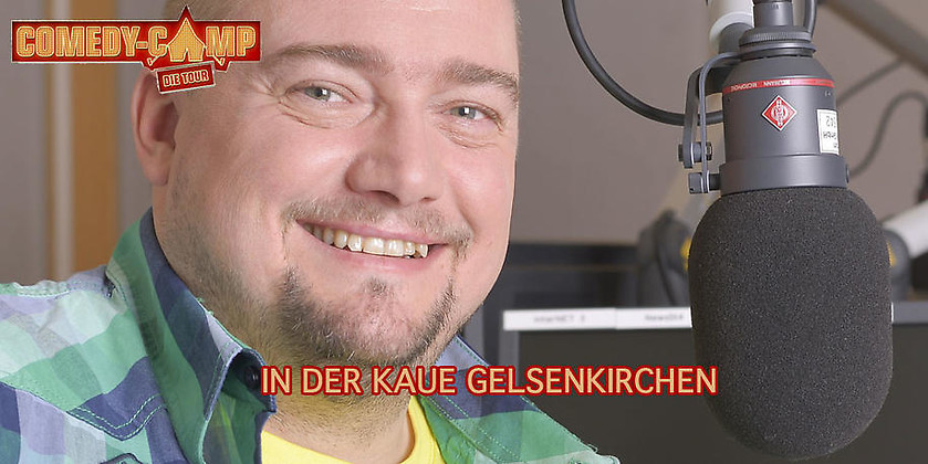 Gutschein f&uuml;r Zwei Tickets zum Preis von einem! Am 13.10.2017 in der KAUE Gelsenkirchen von Radio Emscher Lippe Comedy-Camp-Spezial