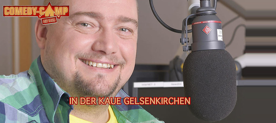 Gutschein f&uuml;r Zwei Tickets zum Preis von einem! Am 13.10.2017 in der KAUE Gelsenkirchen von Radio Emscher Lippe Comedy-Camp-Spezial