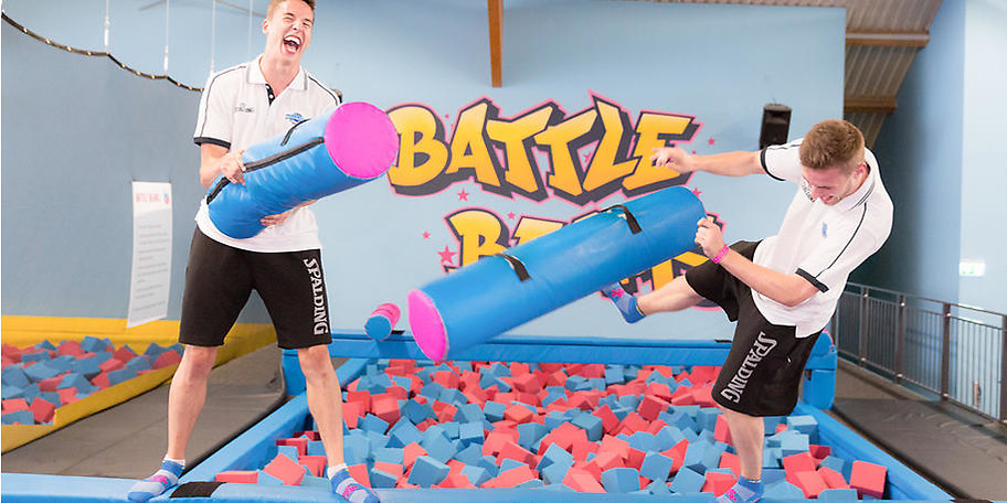 Kämpft gegen einander im Battle Beams