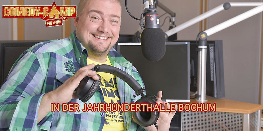 Gutschein f&uuml;r Zwei Tickets zum Preis von einem! Am 08.10.2017 in der Jahrhunderthalle Bochum von Radio Bochum Comedy-Camp-Spezial