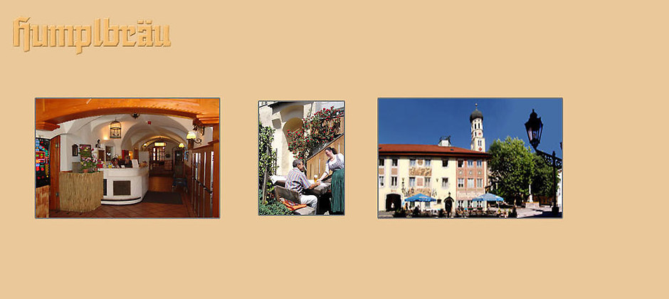 Gutschein f&uuml;r Treten Sie ein... von Hotel-Gasthof Humplbräu